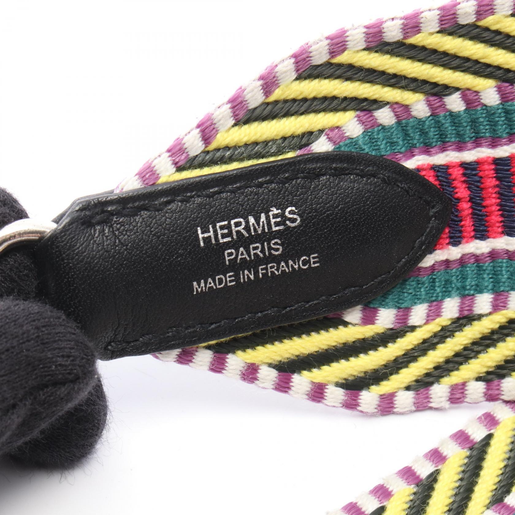 エルメス バンドリエールサングルカヴァル トワル ヴォースイフト ショルダーストラップ