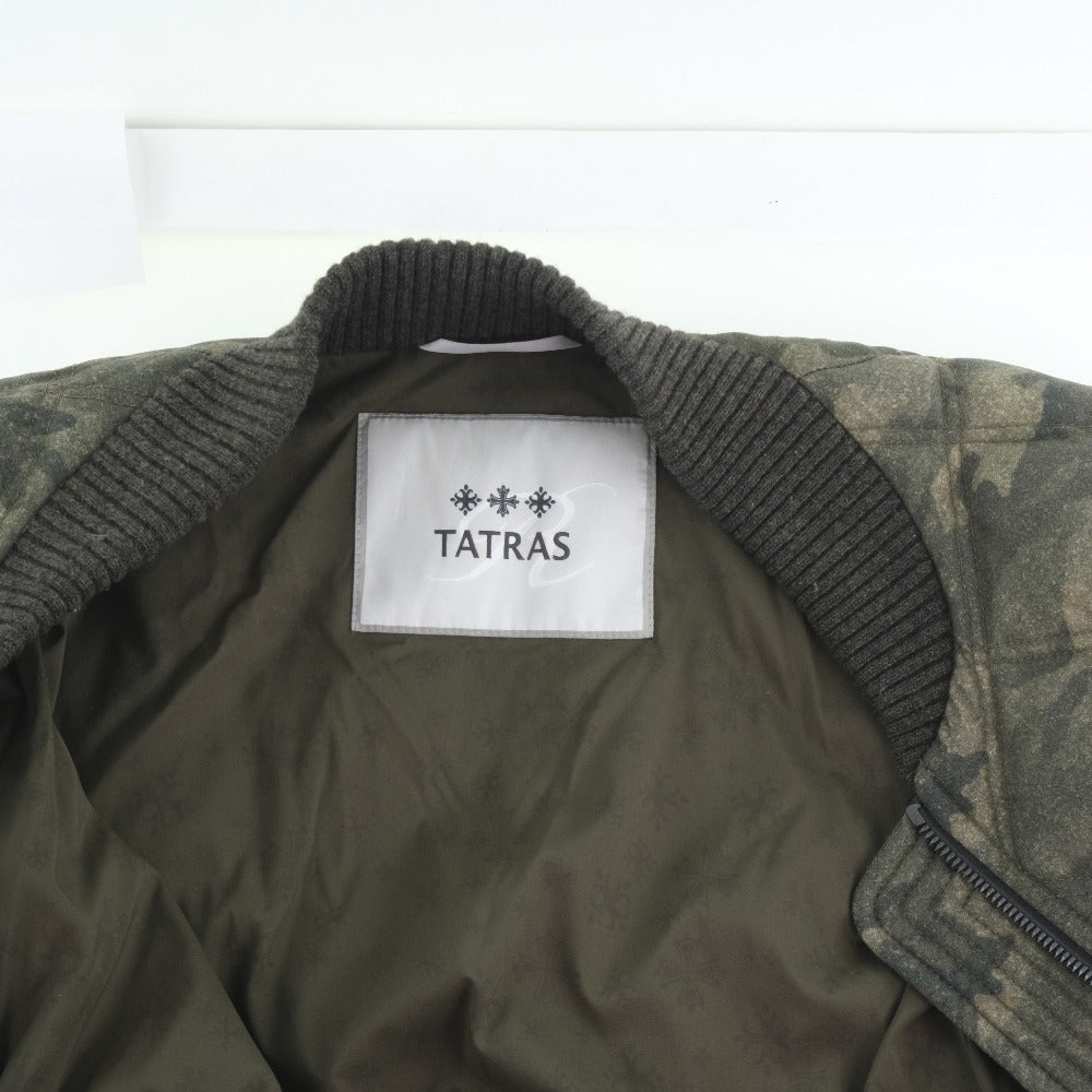 TATRAS キルティング ウール シルク ブルゾン