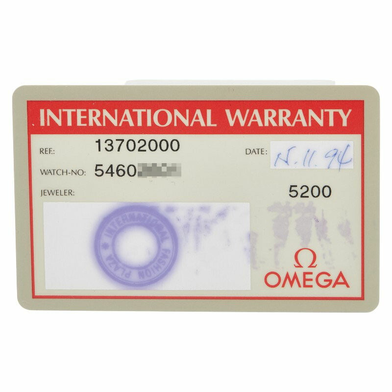 オメガ コンステレーション ステンレススチール/ゴールド