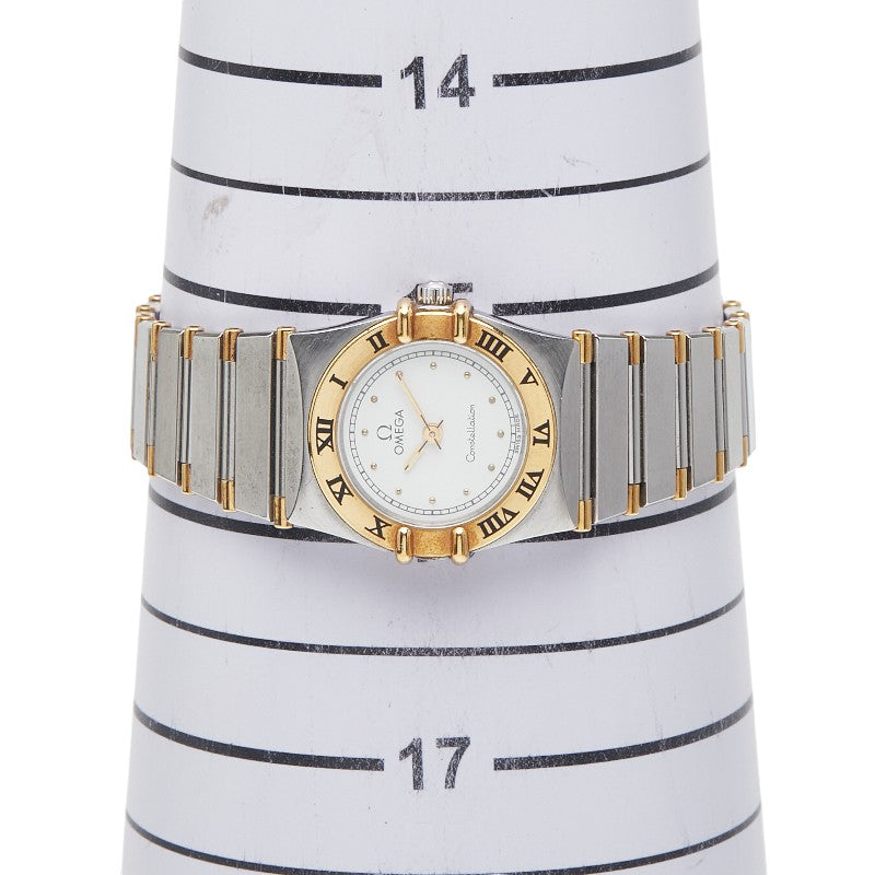 オメガ コンステレーション ステンレススチール/ゴールド