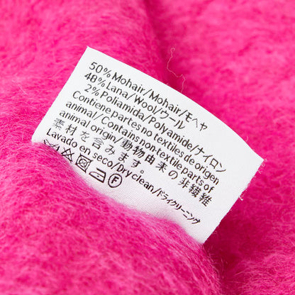 ロエベ アナグラム ウールナイロンモヘアマフラー
