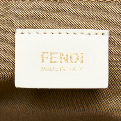 フェンディ アンジップド ズッカ レザー 2ウェイ バッグ