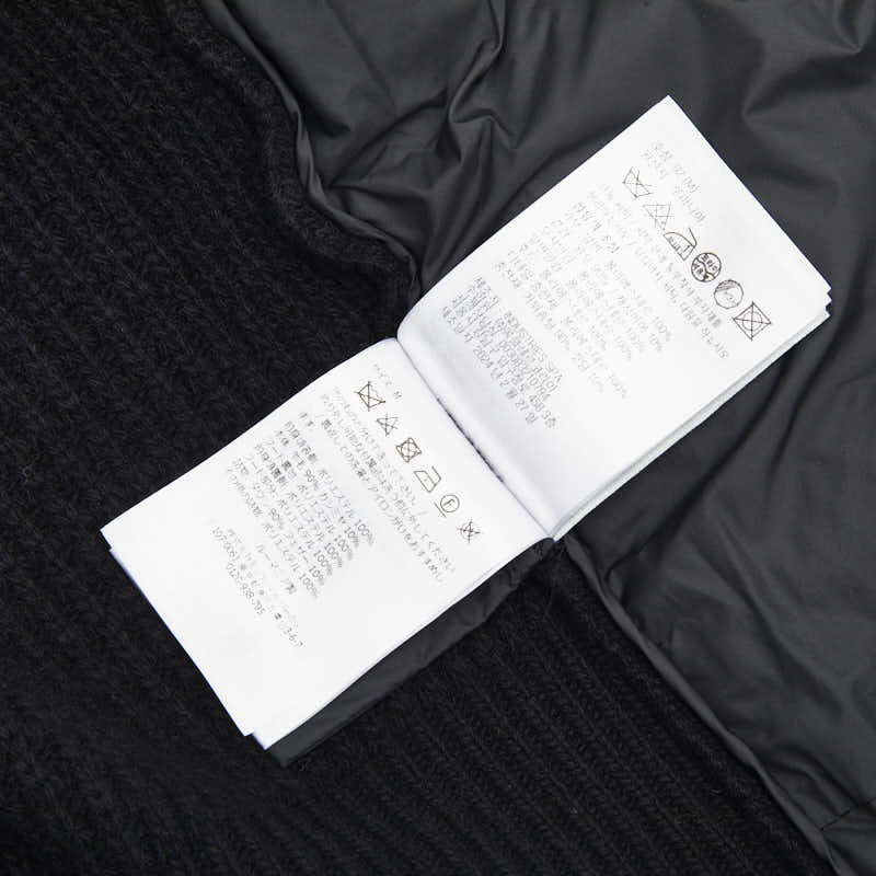 モンクレール CARDIGAN TRICOT ウールカシミヤダウンカーディガン