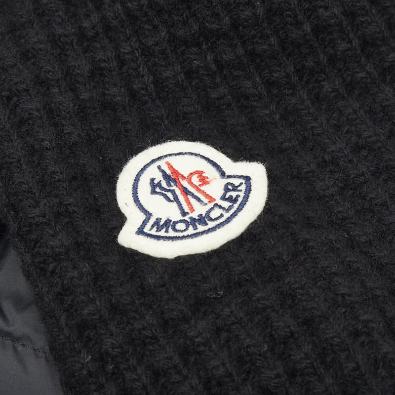 モンクレール CARDIGAN TRICOT ウールカシミヤダウンカーディガン