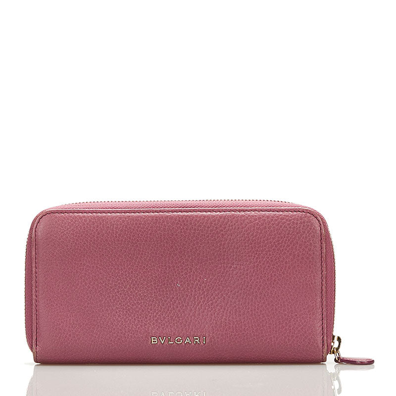 ブルガリ 36338 レザー ロング ウォレット