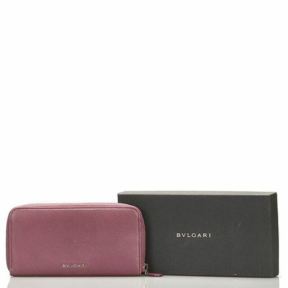 ブルガリ 36338 レザー ロング ウォレット
