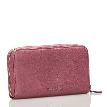 ブルガリ 36338 レザー ロング ウォレット