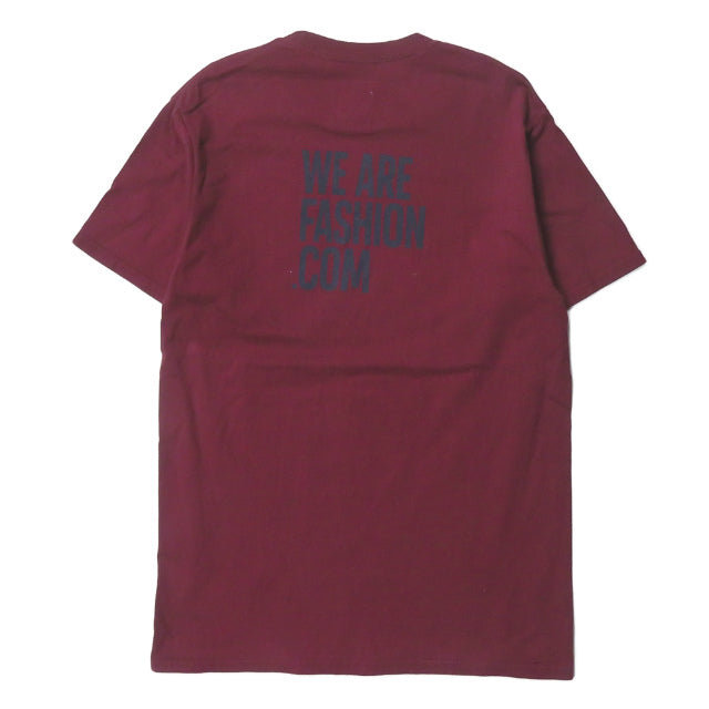 ts(s) バック ロゴ コットン Tシャツ
