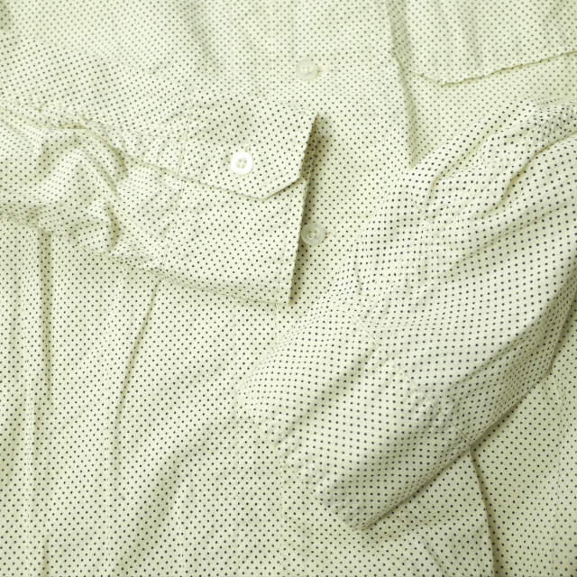 Nonnative コットン ブロード ミニ ドット シャツ