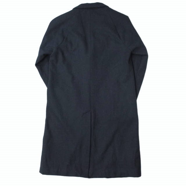 BASISBROEK VILTON ウール チェスター コート ネイビー