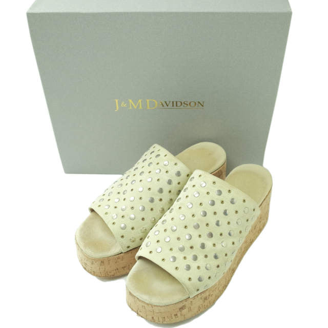 J&M デヴィッドソン JAY スエード サンダル