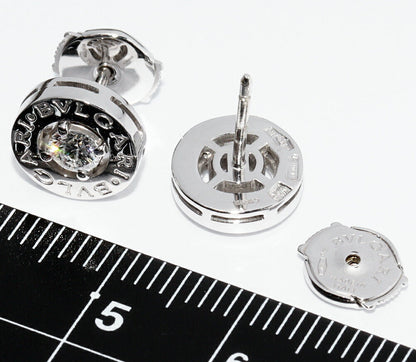 ブルガリ ブルガリブルガリ ダイヤピアス 18K WG