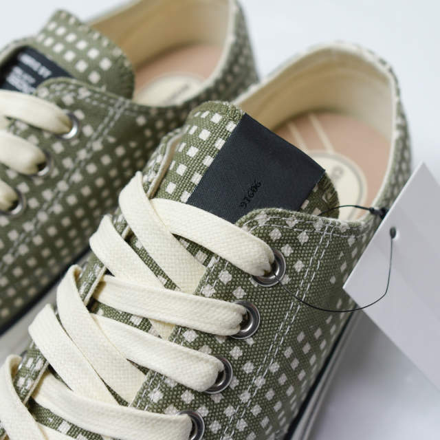 エヌハリウッドコンパイルライン×コンバースアディクト×アンダーカバー CHUCK TAYLOR NU OX キャンバス スニーカー