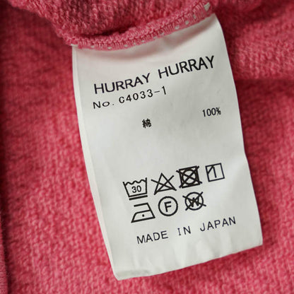 HURRAY HURRAY ウィングフット フーディー ピンク