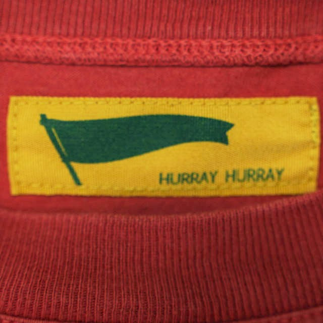 HURRAY HURRAY サイド パネル プリント Tシャツ