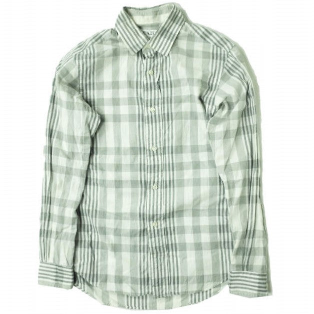 INDIVIDUALIZED SHIRTS グレー チェック シャツ