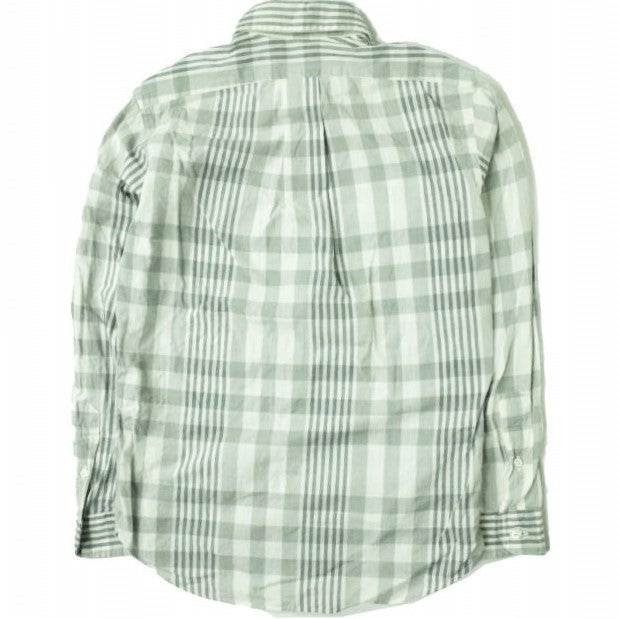 INDIVIDUALIZED SHIRTS グレー チェック シャツ