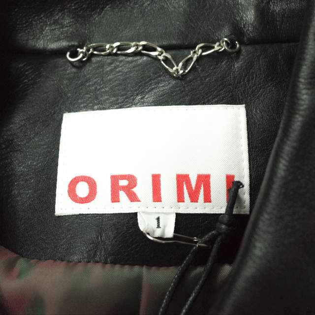 オリミ MOMONS GRAFFITI MOTORCYCLE カウレザー ジャケット
