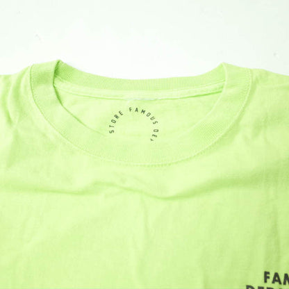 FAMOUS DEPARTMENT STORE プリント コットン Tシャツ