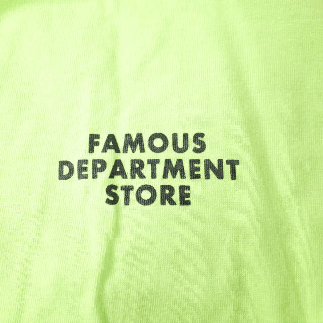 FAMOUS DEPARTMENT STORE プリント コットン Tシャツ