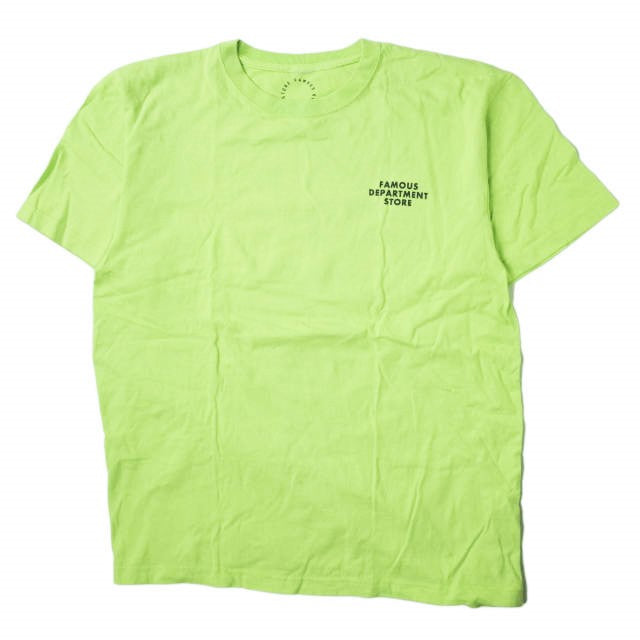 FAMOUS DEPARTMENT STORE プリント コットン Tシャツ
