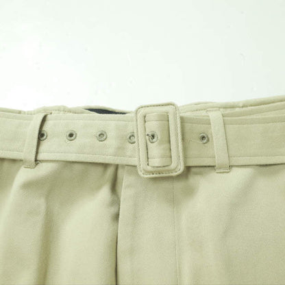 アンユーズド BELTED PANTS コットンパンツ