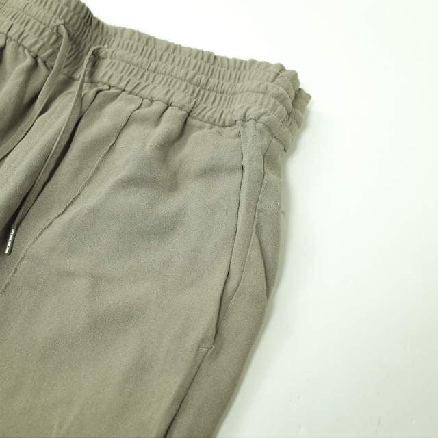 アダムエロぺ ジョーゼットテーパードパンツ