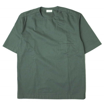 ルメール Button Neck Top コットンシャツ