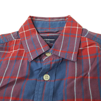 DESCENDANT MILPITAS チェック LS シャツ