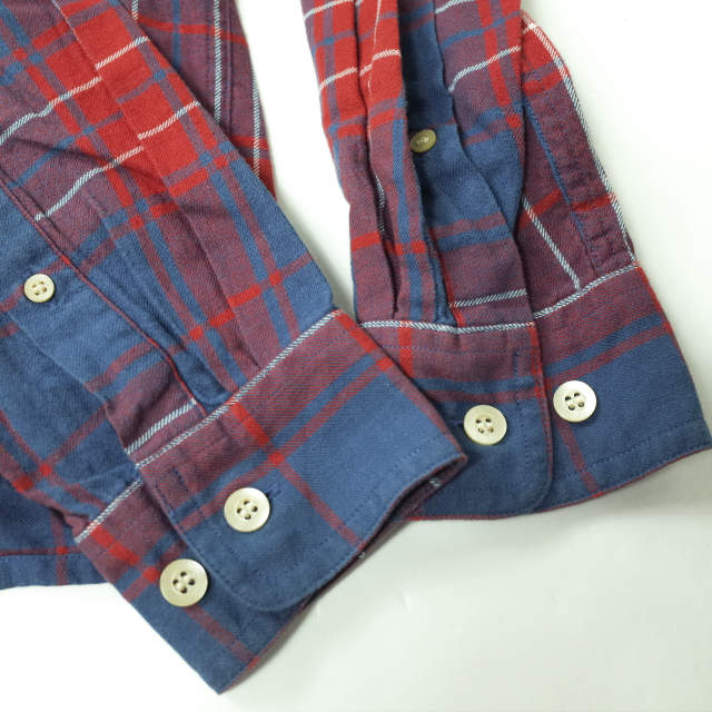 DESCENDANT MILPITAS チェック LS シャツ
