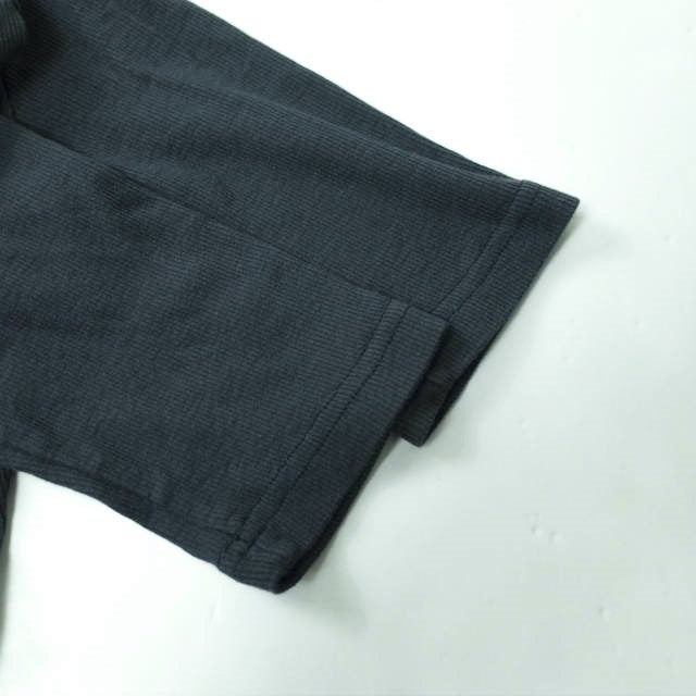 ADAM ET ROPE V ネック テレコ Tシャツ コットン
