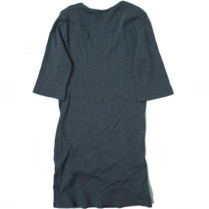 ADAM ET ROPE V ネック テレコ Tシャツ コットン