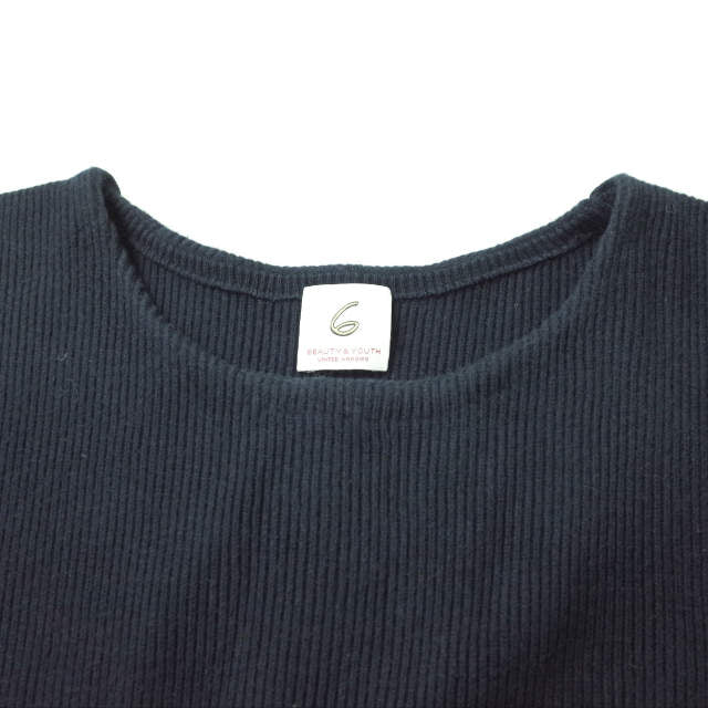 6(ROKU)ビューティーアンドユースユナイテッドアローズ AZE KNIT VEST ニットベスト