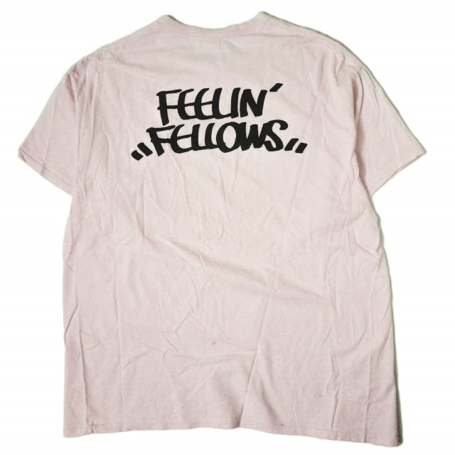 FEELIN' FELLOWS ロゴ プリント Tシャツ コットン Tシャツ