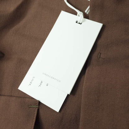 アンデコレイテッド WOOL CUPRA VOILE ジャケット