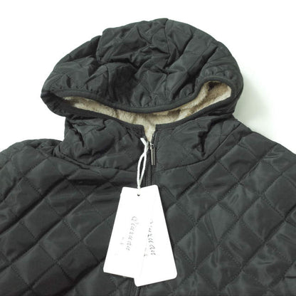 裏ボアキルティングフードジャケット