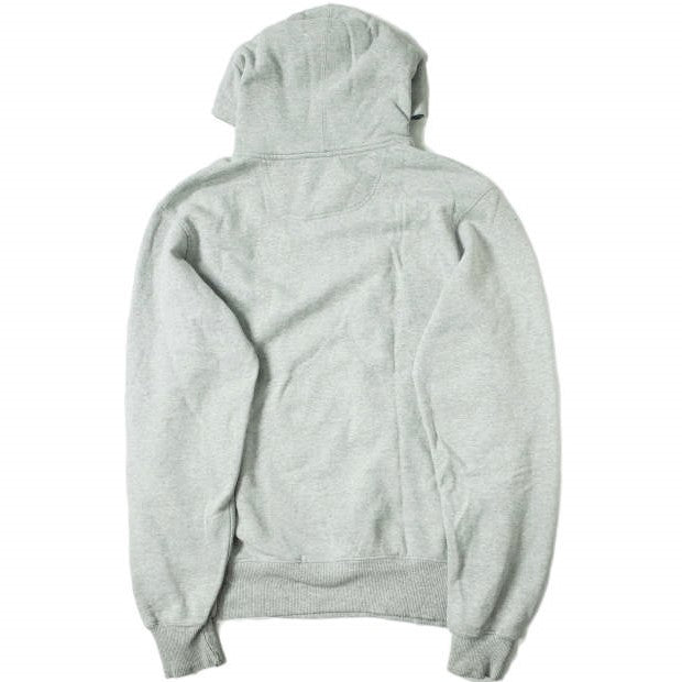 Champion V ガセット スウェット プルオーバー フーディー グレー