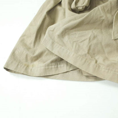Ray BEAMS リボン タック ワイド ショーツ コットン