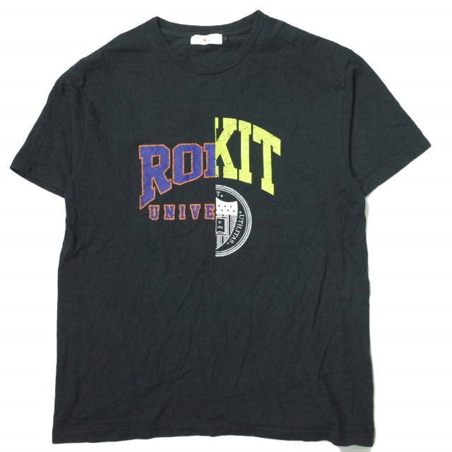 ROKIT DROPOUT Tシャツ コットン Tシャツ