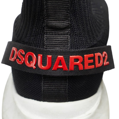 Dsquared2 キャンバス メッシュ ロゴ スニーカー