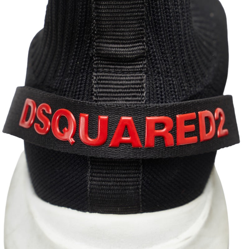 Dsquared2 キャンバス メッシュ ロゴ スニーカー