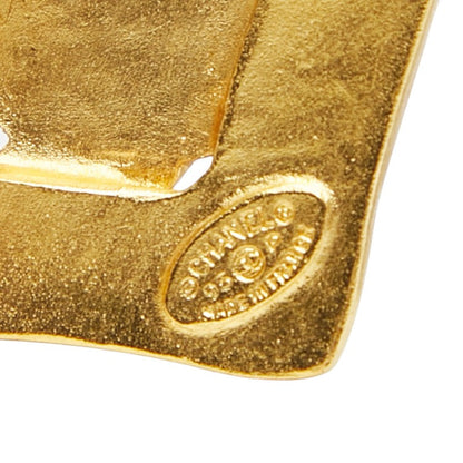 シャネル ココ マーク ハート サークル ブローチ