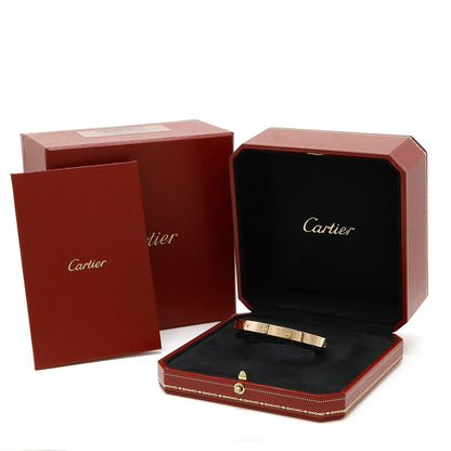 カルティエ LOVE Au750 ブレスレット 17号