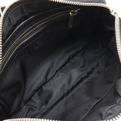 グッチ オフ ザ グリッド ナイロンキャンバス レザー ベルトバッグ