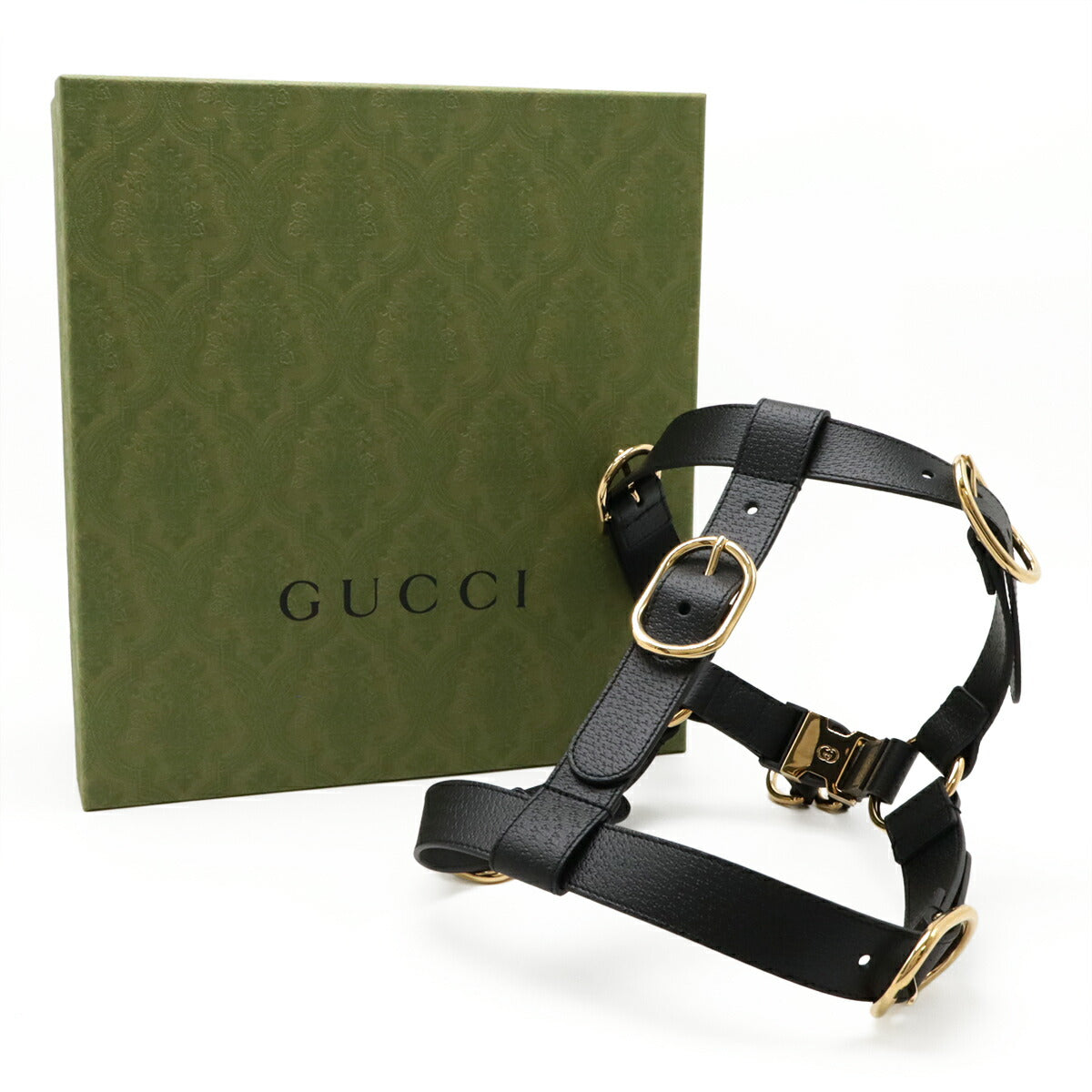 グッチ レザー ペット ハーネス