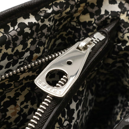 セリーヌ アナグラム デニム レザー ハンドバッグ