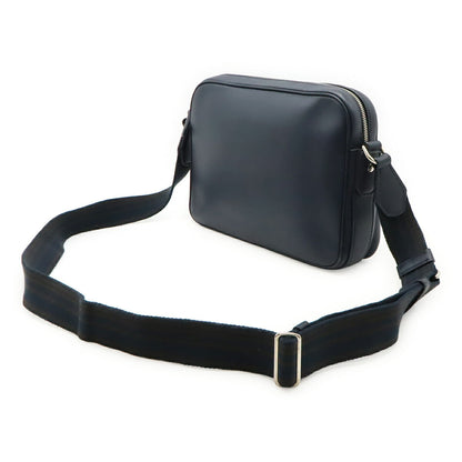 ダンヒル ハムステッド シティ カウ レザー ショルダー バッグ