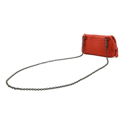 ボッテガヴェネタ イントレチャート レザー2WAYショルダーバッグ