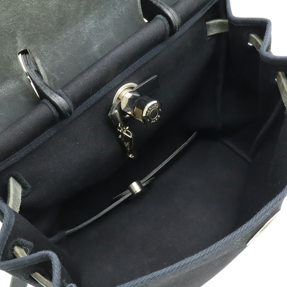 エルメス エールバッグアドPM トワルオフィシエ レザー 2wayバッグ
