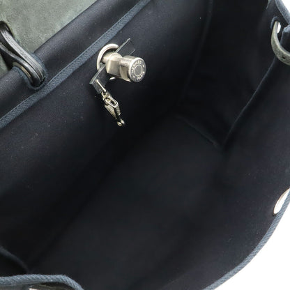 エルメス エールバッグMM トワルオフィシエ レザー 2wayショルダーバッグ
